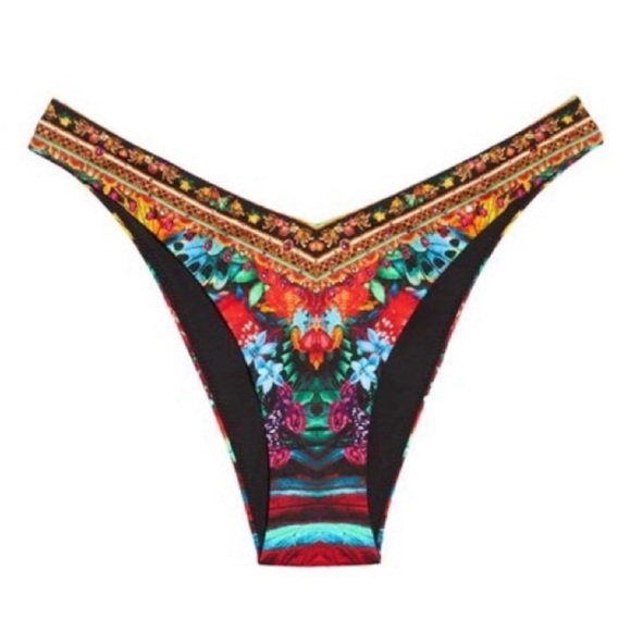 Camilla V High Leg Pant In A Flutter sz L 159$ - Picture 7 of 11